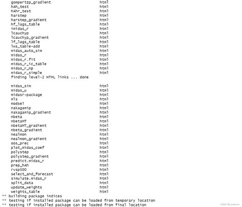 midas regression in r|CRAN .